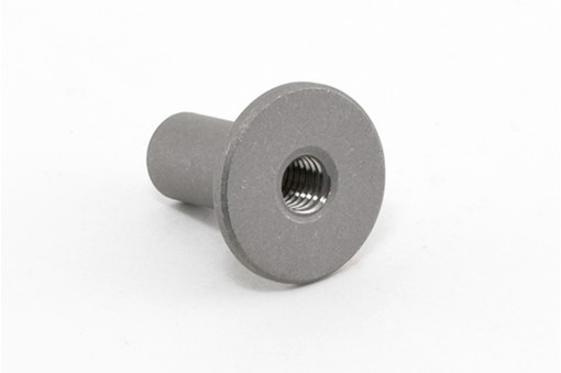 CB9101 - Blind Threaded Bushing, Small Flange