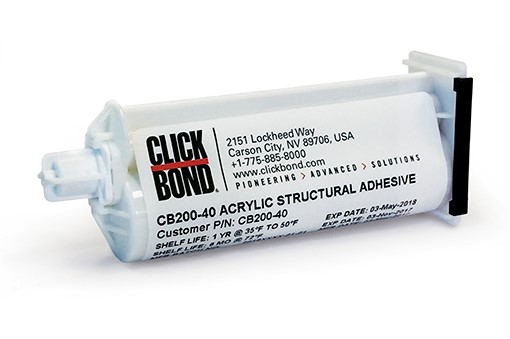 CB200-40 - CB200 40ml Acrylic Adhesive Cartridge